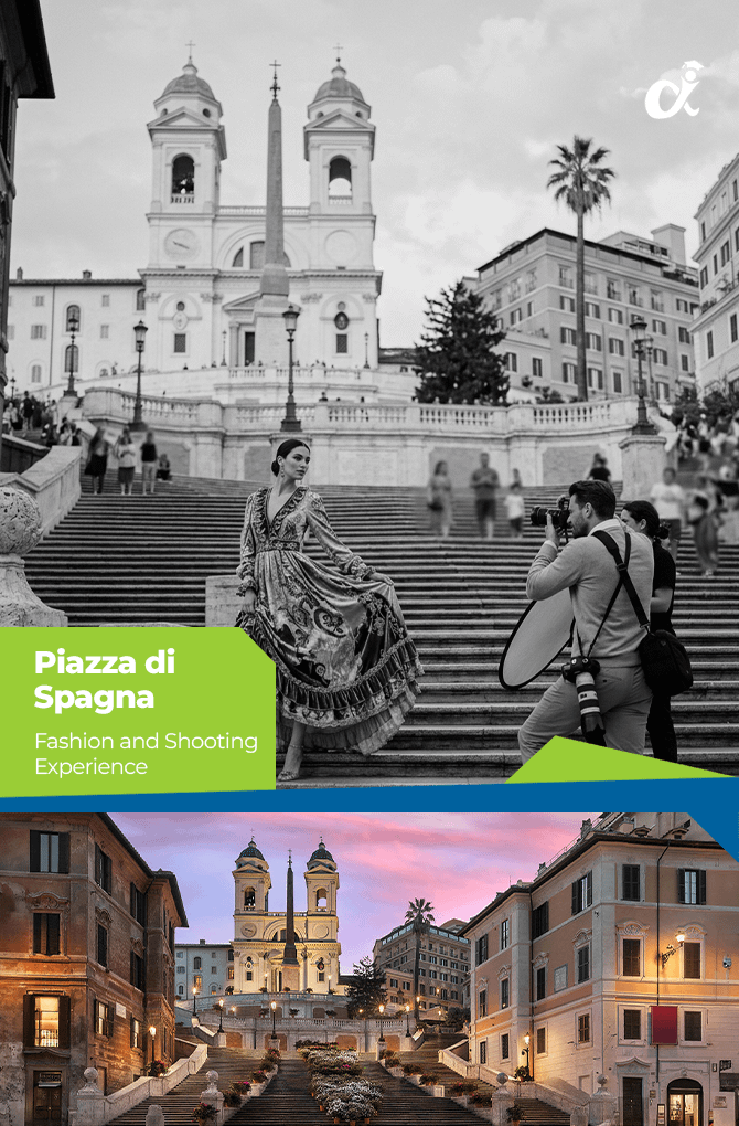 Piazza di Spagna Fashion and Shooting Experience